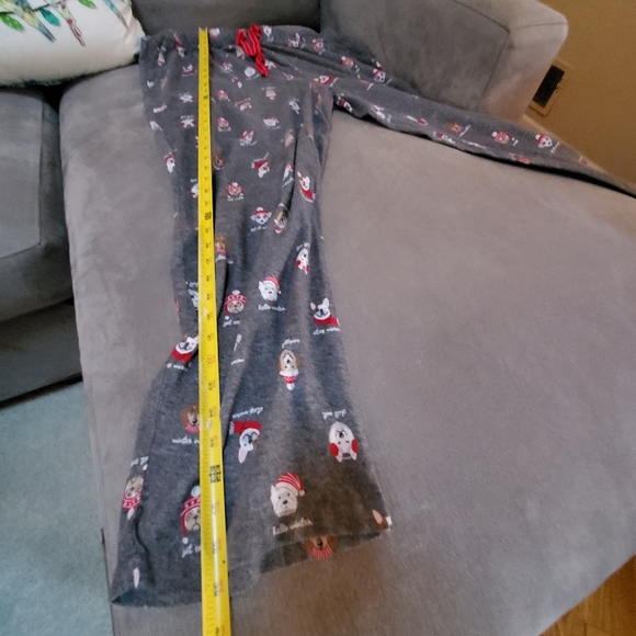 Joyspun Flannel Pajama Pants XL Cute Winter Dogs - Picture 12 of 12